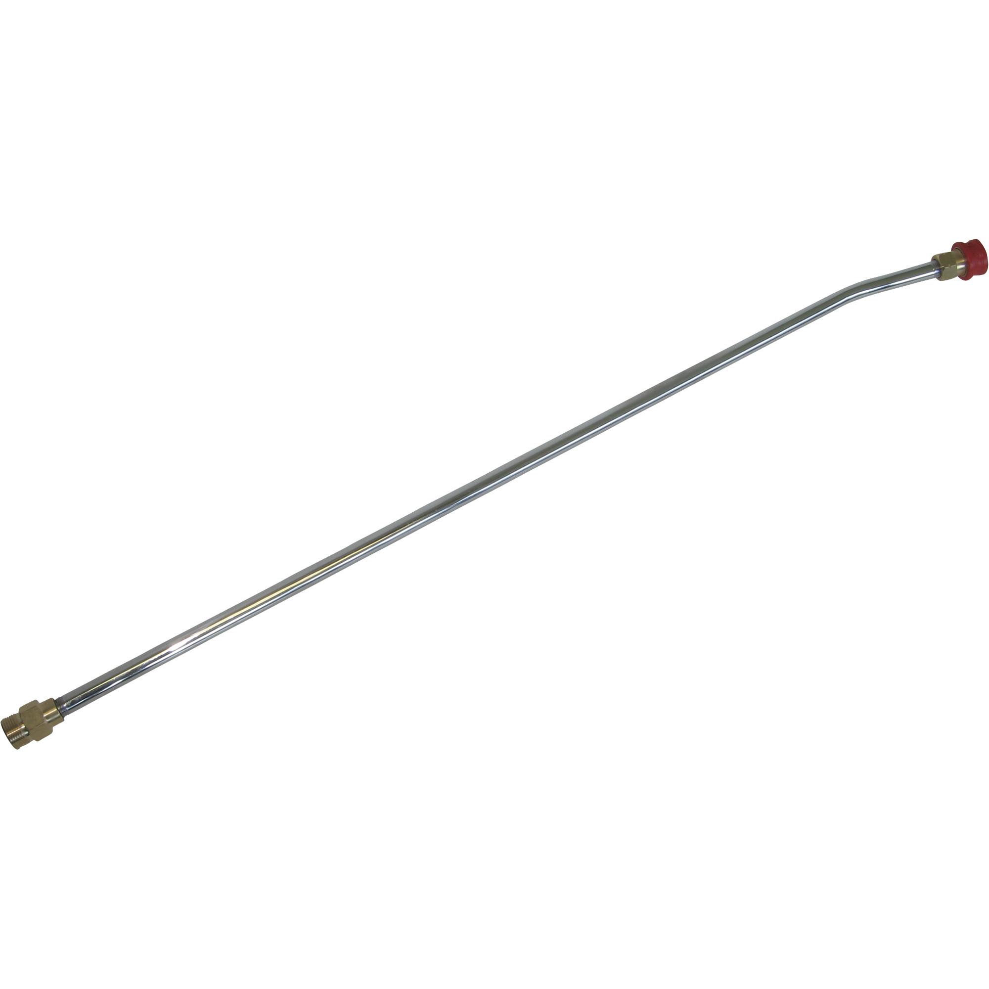 NorthStar Hot Water Bent Pressure Washer Lance, 4000 PSI, 12.5 GPM, 28in.L, Chrome-Plated Steel